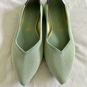 Rothy’s. Mint Green. Size 10.5. Super cute.